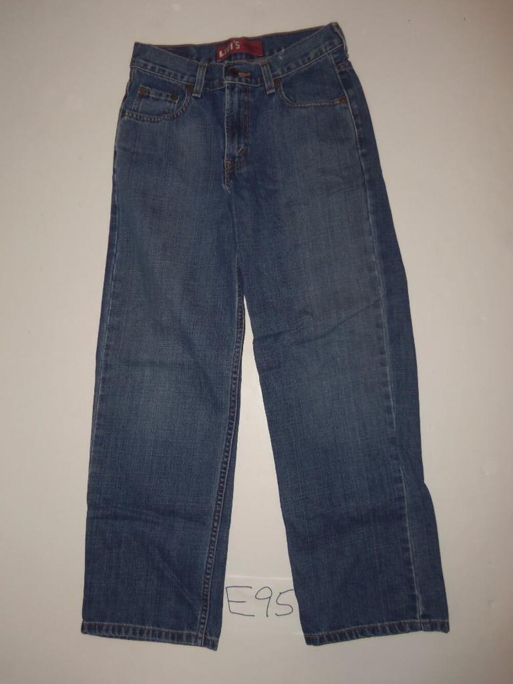 Levis 550 Blue Jeans Size 14 Regular Relaxed Fit -0316E95